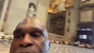 Deacon Harold on Pilgrimage in Italy! Saint Peter's Basilica-Overview, Rome (23 October 2025).