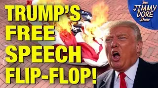 Trump Bans Burning Of U.S. Flag & Draws Conservative Backlash! 