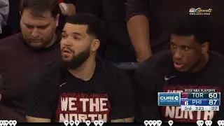 Joel Embiid Makes Entire Raptors Wanna Cry Using Kobe Moves Then Gets Injured!
