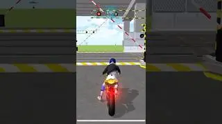 Yellow Brand New Bike Vs Bullet Train 3d Driving Class android game play video || Car Game #cargame
