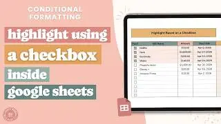 Make Your To-Do List Smarter! Highlight Rows with Checkboxes in Google Sheets