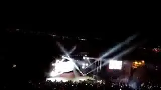 Excision opening at Global Dub Festival 2015