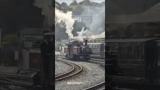 FFESTINIOG RAILWAY: David Lloyd George prepares for action at Porthmadog