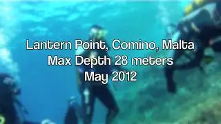 Scuba Diving Lantern Point, Comino Island, Malta
