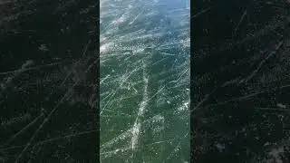 Lago di Endine. Camminare sul lago ghiacciato