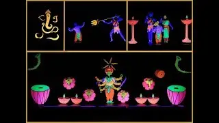 Best UV dance|Best UV act|Lord Ganesha | Oxygen dance Bangalore