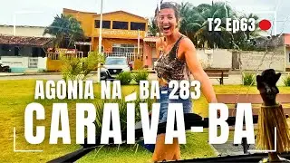 T2 Ep63 Agonia na Bahia viajando de Kombi pelo Brasil enfrentamos a realidade das estradas da Bahia