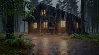 Rain Sounds For Sleeping - 99% Instantly Fall Asleep With Rain And Thunder Sound At Night