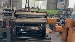 Cheap ID250mm Parallel Paper Tube Making Machine Labeling & Cutting Function | High Speed Production