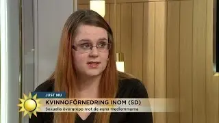 Sexuella &ouml;vergrepp inom SD -  mot de egna medlemmarna - Nyhetsmorgon (TV4)