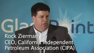 CIPA CEO Rock Zierman at GlassPoint's Solar EOR Project Commissioning with Berry Petroleum