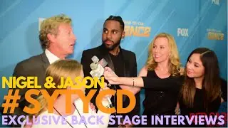 Nigel Lythgoe & Jason Derulo backstage interview after week 7 of SYTYCD Next Generation