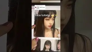 How to Draw a Face🍒 #howtodraw #drawingtutorial #tomie