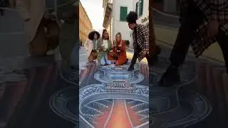 3D Street Art Prank in Europe: A Time-Travel Surprise!