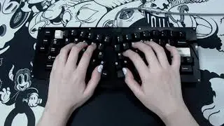 Qwertice - JWICK/JWK Nylon Switch Sound test
