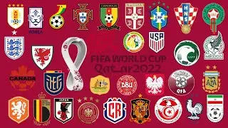 ALL 32 QUALIFIED TEAMS FOR WORLD CUP QATAR 2022 | TOP FACTS