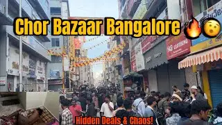 Bangalore Chor Bazaar 😱 | Majestic Market Reality | Hidden Deals & Chaos!
