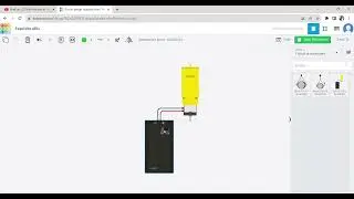 Tinkercad (Project 48: 'Spin Circuit Assembly') Created by Trishanth Kumar