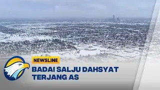 Amerika Serikat Siap Hadapi Badai Salju Dahsyat, 180 Juta Orang Terdampak - [Newsline]