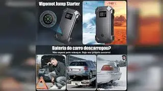 Review: Auxiliar Partida Bateria Port&aacute;til Carro Moto Para Emerg&ecirc;ncias Start Potente 1200a