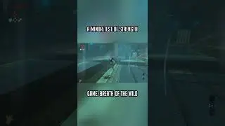 a minor test of strength #gameplay #zeldabreathofthewild #playthrough