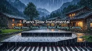Soothing Relaxing Music : Relaxing Soft Piano Beautiful Calming Healing Relief Piano Slow Meditation