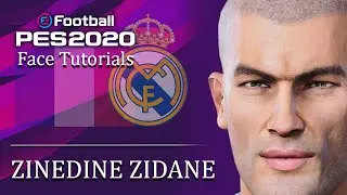 PES2020 Zinedine Zidane Face Tutorial