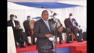 President Uhuru Kenyatta Attends AIC Pipeline Church Service