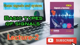 Basic types of signals | Basic signals and system🙋&zwj;♂️(Unit-1) #aktu#signalsandsystems#trending