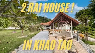 2 rai house in khao tao