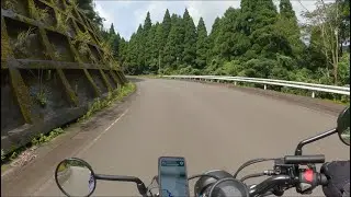Futagawa (ride over the pass in Kagoshima)
