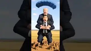 jalenski loss on aircraft by putin #funny #tramp #putin #jalenski #trending #comedyvideo