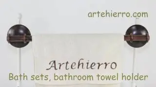 Bath sets, bathroom towel holder rustic homes