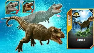New Ember Tyrannosauruses The Apex Pair Coming To Jurassic World The Game Soon In Future Updates
