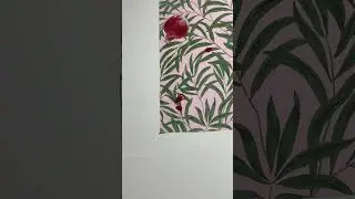 Save the wallpaper plan! #shortsvideo #wallpaperdecor #wallpaper #diy #creativewallpaper #homedecor