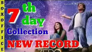 Zero 6th Day Box Office Collection || Shah Rukh Khan || Zero 7th Day Collection||