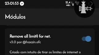 M&Oacute;DULO PRA ACERELA A VELOCIDADE DO TICKS (50MBPS - 24/S) ROOT