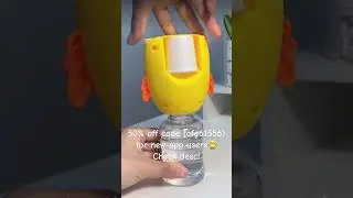 Duckie water dispenser! #temu #temufinds #temuaffiliateprogram