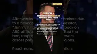 Jimmy Kimmel&rsquo;s Show Returns to ABC After Sinclair, Nexstar Suspend Boycott