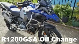 Замена масла BMW R1200GS Adventure