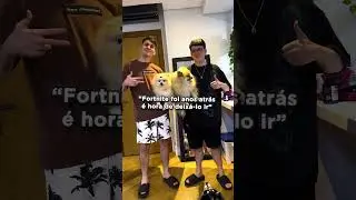 Pulga e Blackoutz em dias de Fortnite!
