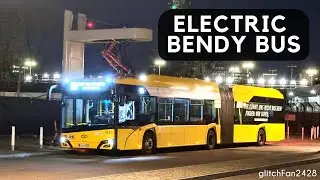 Electric Bendy Bus Ride | Solaris Urbino 18 Electric [BVG]