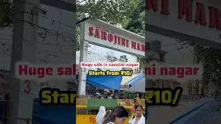 Sarojini Nagar Market Delhi | Latest Summer Collection with Shop Number August 2025 |sarojini nagar