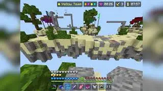 Hive Skywars [SOLOS] | Controller Gameplay // Minecraft Bedrock