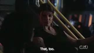 The 100 5x13 Octavia,Bellamy,Octavia and Diyoza.