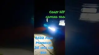 2022 Ford Maverick - 20 inch led bar