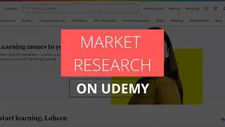 How To Do Market Research On Udemy