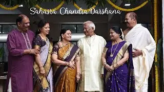 80 years, countless blessings celebrating Sahasra Chandra Darshana with gratitude and devotion.