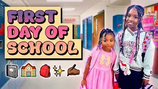 FIRST DAY OF SCHOOL VLOG (3RD GRADE  & PK3)