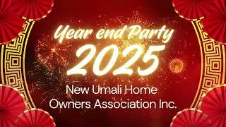 New Umali HOA Year end Party